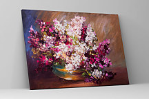 Obraz Maľovaná orgovánová kytica 1699